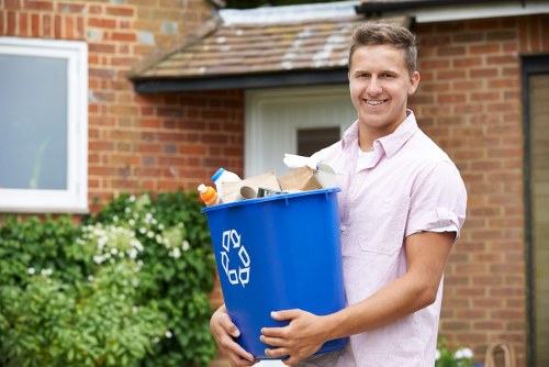 Professional clearing household items in Soho